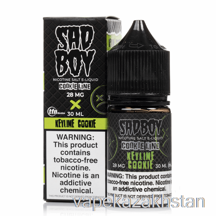 Vape Kazakhstan Keylime Cookie - Sadboy Salts - 30mL 48mg